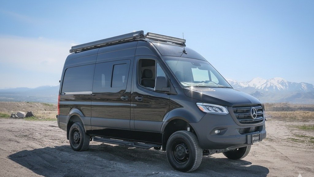 Custom Camper Van : A High-Capability Camper Van Feels Like a Luxury Apartment on Wheels a camping van, home on van, travel home,