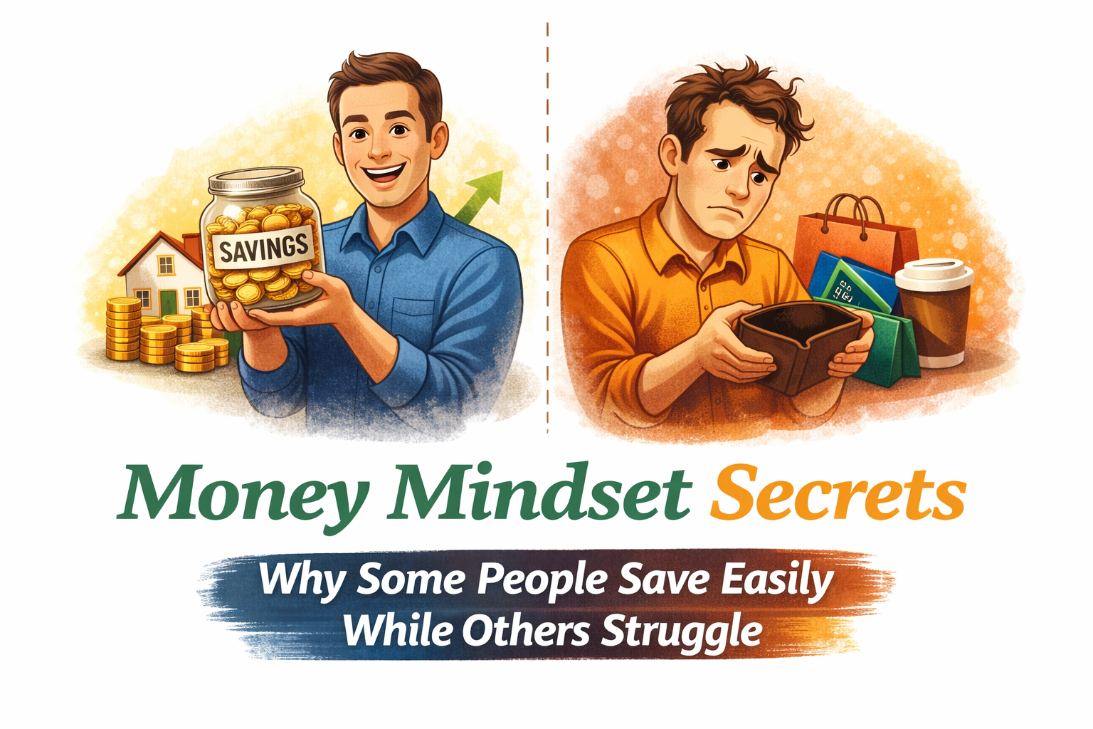 Title:Money Mindset Secrets: Why Some People Save Easily While Others Struggle
